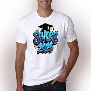 Seniors 2025 Graduation T-Shirt – Graffiti Style Class of 2025 Tee, Senior Year!